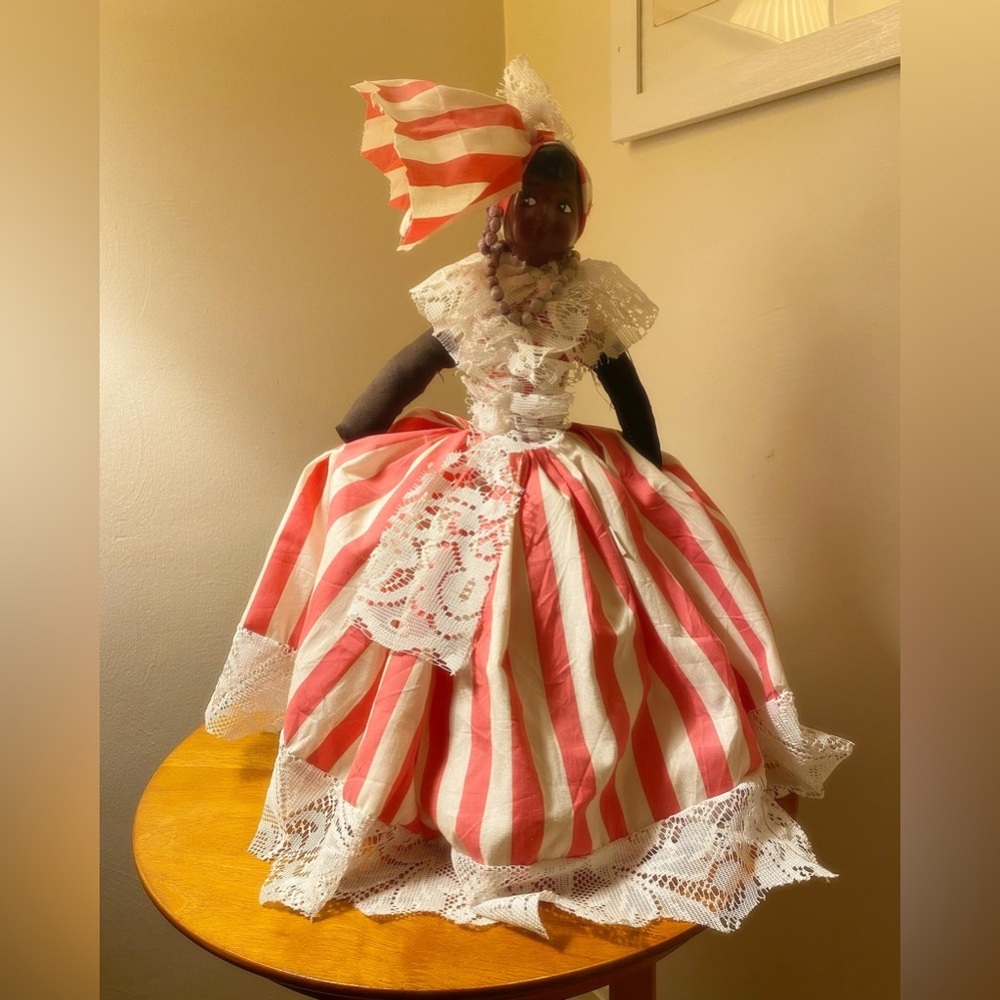 Caribbean Handmade Folk-art Doll.